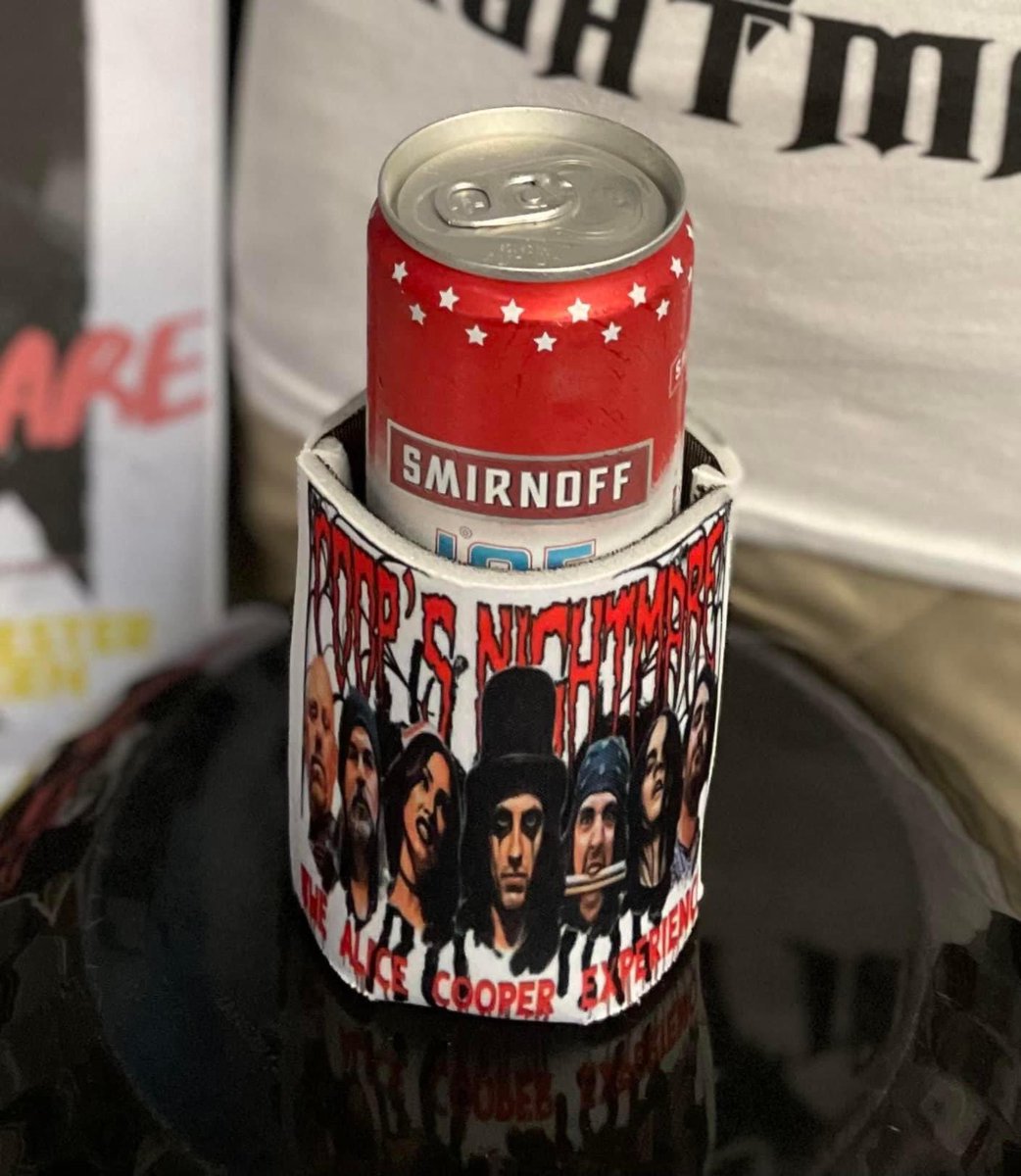 Shirts and Coozies are in everyone!!! 🤘🏻Make sure to get yours at our next show! Available in v-necks and regular (Currently only selling them at all shows)