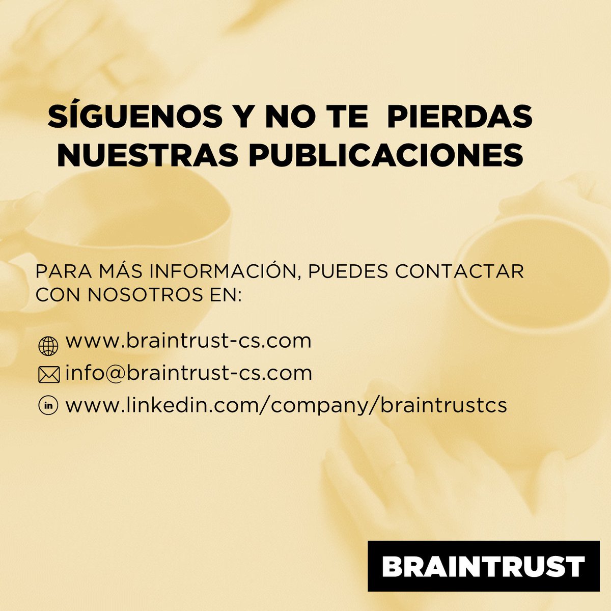 BRAINTRUST Consulting Services tweet media