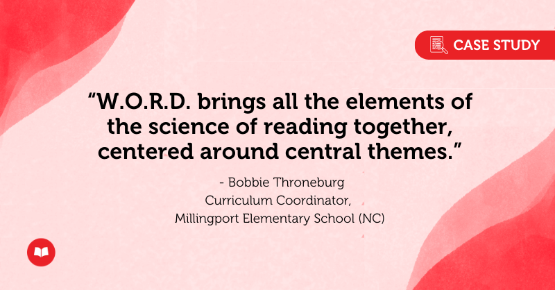 ScholasticEdu's tweet photo. In just a few months, teachers at Millingport Elem School (@StanlySchools) saw the impact #ScholasticWORD had on students' reading, literacy and vocabulary skills. 
🧠 #ScienceOfReading 
🎮 #GameBasedLearning 
📈 #DataInformedInstruction