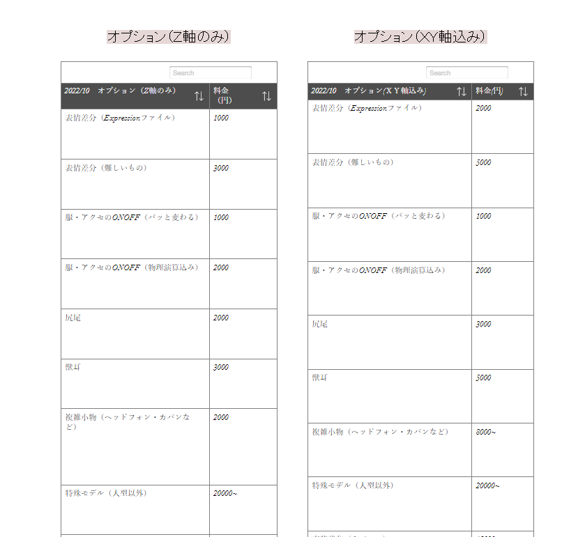 🌟Live2Dモデル制作料金表🌟

Live2Dモデリングの料金表を更新しました。細かい料金も記載してます。
詳細はHPをご覧ください(表はPCサイトのほうが見やすいです)

HPよりお気軽にご相談ください✨

#Live2D #Live2dCommissions  #live2d依頼
#有償依頼受付中 #Vtuber 
#新人Vtuber   #Vtuber準備中 