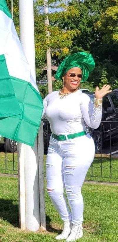 NatachaClerger's tweet photo. Happy October 1st, Nigerian Independance Day.
Today we raised the flag in Randolph Massachusetts to honor our Nigerian Residents. https://t.co/iNB9Y85IVV