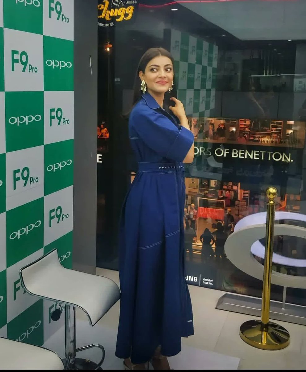 GayatriKajalian's tweet photo. Sizzling ❤️🔥
Throwback to @MsKajalAggarwal for #OppoF9Pro launch event at Bangalore 💫💙
#KajalAggarwal #Kajalism https://t.co/UIVbrMyz1q