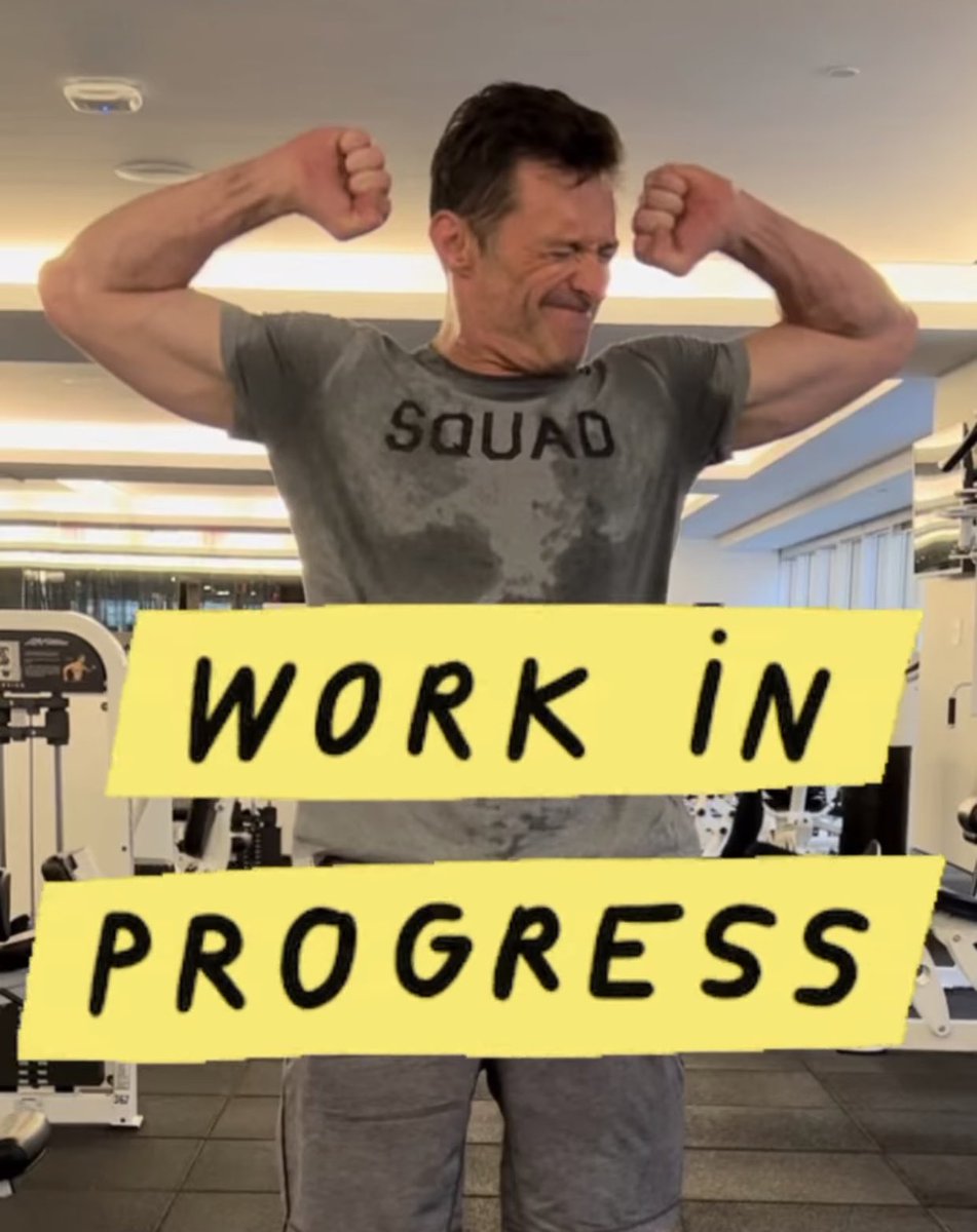 dailypop__'s tweet photo. Hugh Jackman a commencé à s'entraîner pour son retour en tant que Wolverine dans ‘DEADPOOL 3’ ! 💪 https://t.co/ufWA5Kx5AU