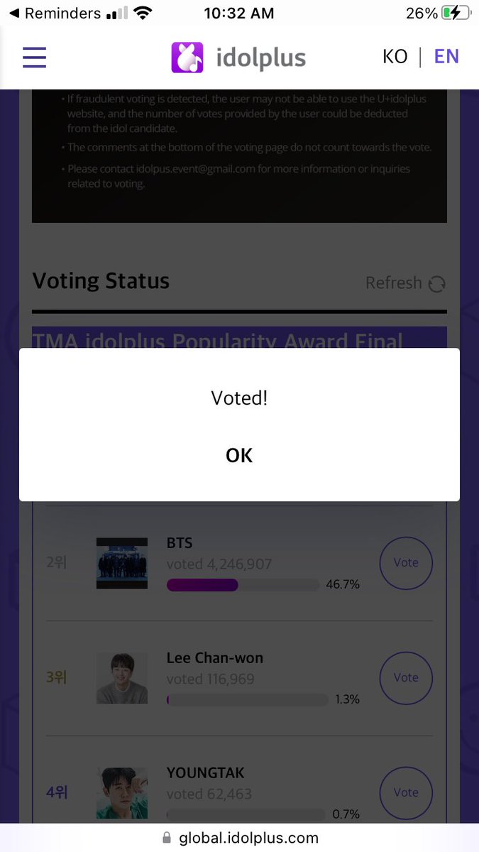 Jessica80290893's tweet photo. I just voted for my VERY sexy &amp; my VERY precious hubby Park Jimin &amp; my VERY precious babies of my BTS for IDOL Plus!! 💜💜💜💜💜💜💜😘😘😘💜😘💜💜💜💜😘😘😘💜@BTS_twt 💜💜😘😘😘💜💜💜 https://t.co/nehNq7H91C