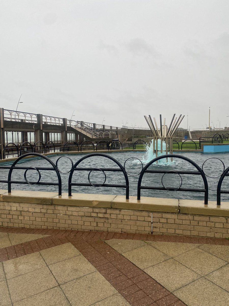 DurhamFocus's tweet photo. A solitary stroll along our fab coast today, a tad wet and windy but very refreshing!! (It’s all about the clothes!) @SunderlandEcho @SunderlandUK @RokerPier @necoasthour @NECoastNetwork #rainyday #splashinginpuddles https://t.co/j176VI7OVi
