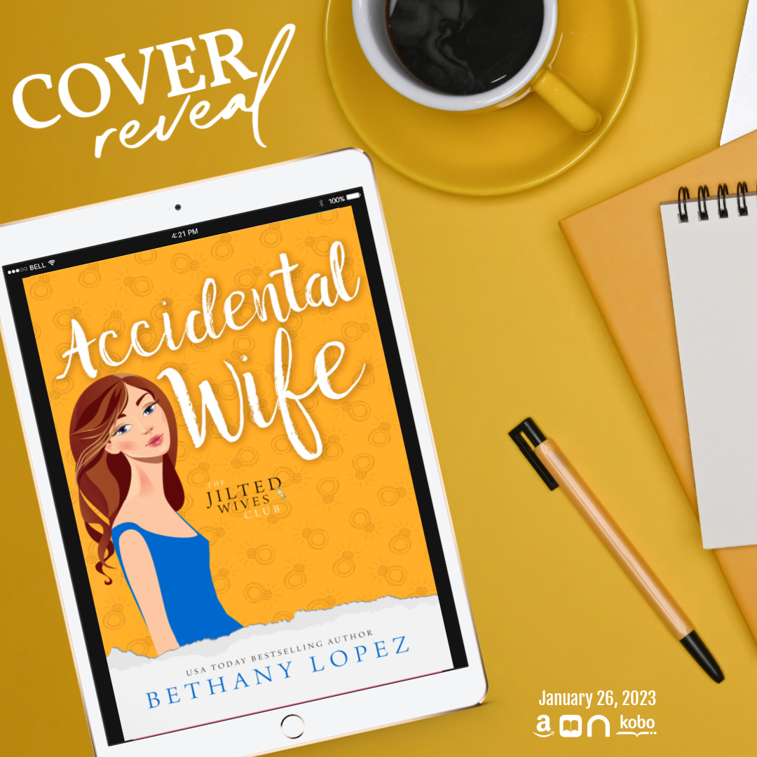 JessicaE_PR's tweet photo. ★★ COVER REVEAL ★★ 

ACCIDENTAL WIFE is the 5th title in The Jilted Wives Club series by Bethany Lopez. 
It will be releasing on January 26, 2023

Preorder Now: https://t.co/D1vw5YolEx
Add to Goodreads: https://t.co/FdlHmIcr6Z https://t.co/pmNBaa5Sxw
