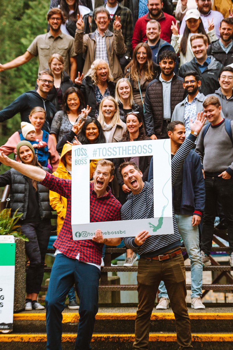 Over 40 brave bosses and their teams raised $51,000 for the Victoria and Nanaimo Brain Injury Societies at Toss the Boss last Friday! Thanks to everyone who came out and jumped for a good cause! 👏
#TossTheBoss <a href="/VicBrainInjury/">Victoria Brain Injury Society</a> #WildPlayNanaimo #WildPlay