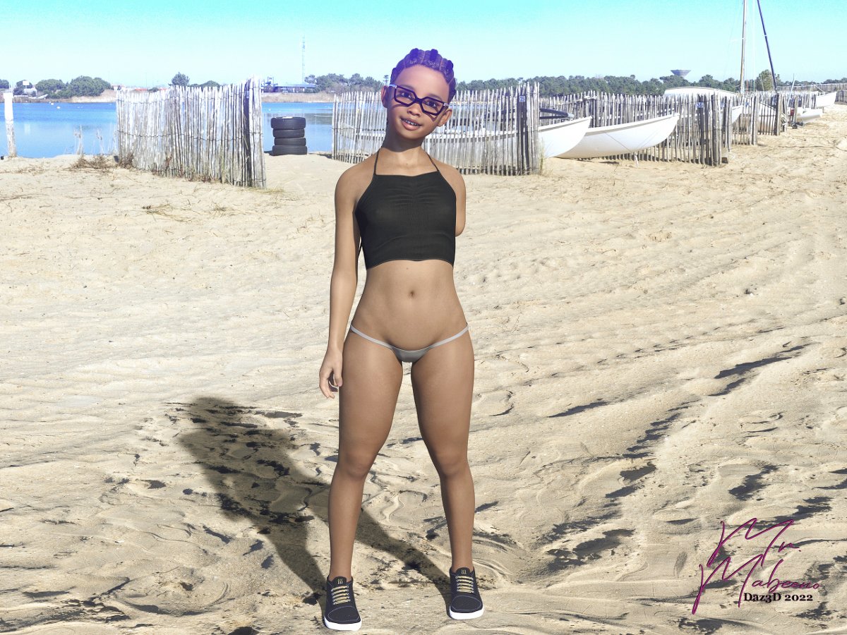 Mr_Mabeeno's tweet photo. Imani photoshoot Marina / Beach #3D #cute #hebe #darkskin #cutegirl #outdoors #panties #3Dloli https://t.co/9CgToV1eNm https://t.co/nPrsJisApv