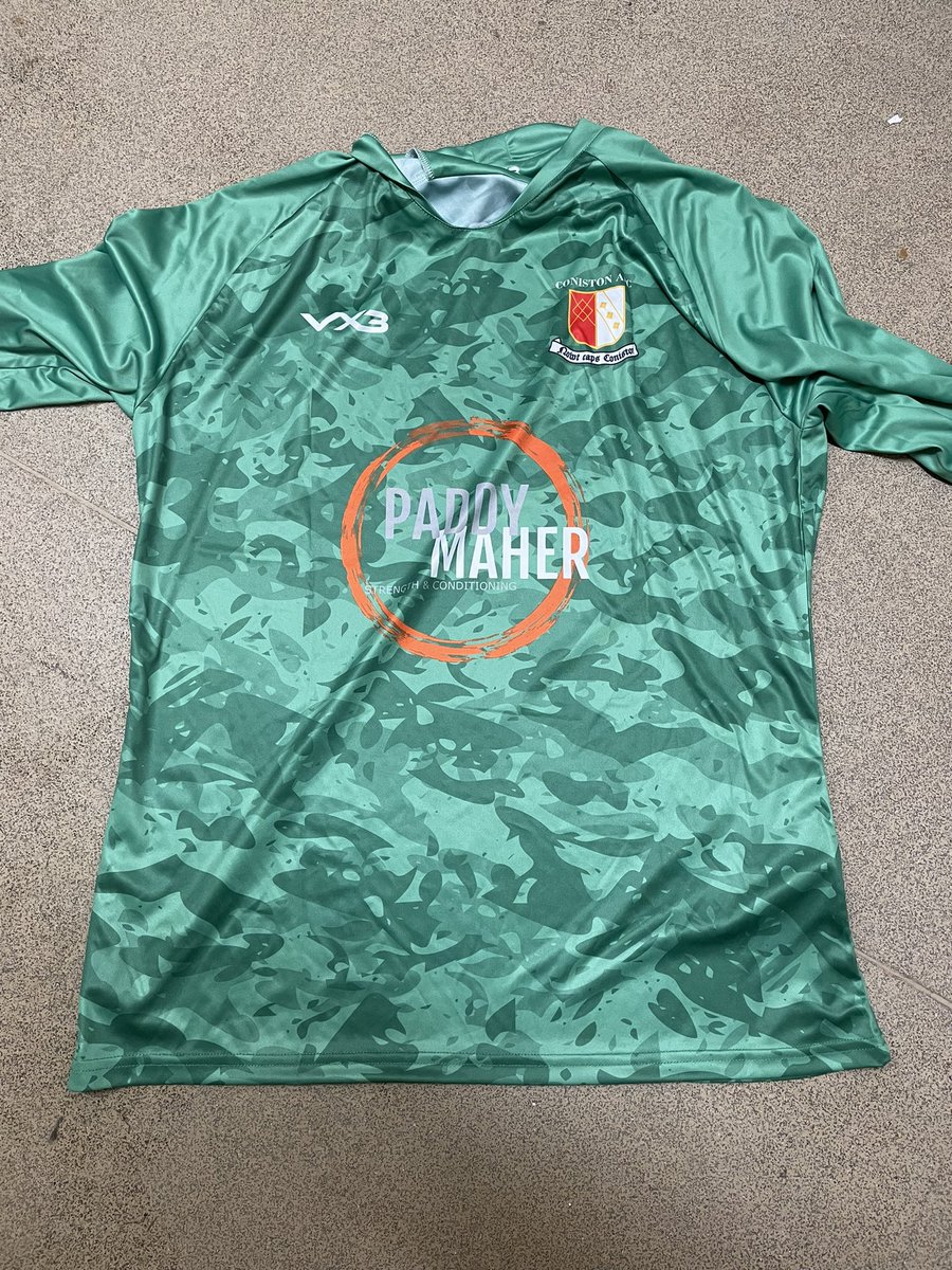 ConistonAFC's tweet photo. Tomorrow’s game see us take on @AUFC1896 in the junior cup, thank a to @Paddy_Maher and coniston sports and social club for sponsoring our new home kit thanks guys they look awesome 👏 https://t.co/I9fs7vLuJt