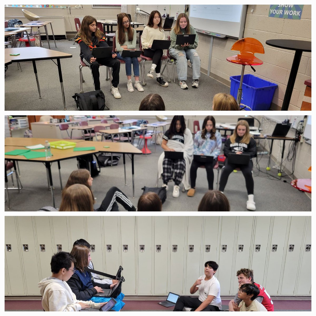 Matthews_MOMS's tweet photo. Entrepreneurs pitch their products. Ss identified problems that need to be solved and presented to their peers WHY their problems are worth solving. They had to use strong presentation skills and be active listeners.@kramer_MOMS @MrsWilke76 @mtolivemiddle @MountOliveTSD @ZywickiR https://t.co/ieqaeuBjro