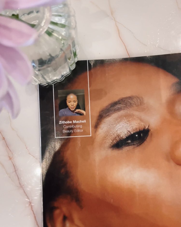 zithobemacheli's tweet photo. If you had told me as a little girl that one day I would write for a magazine that I religiously read through and cut out pictures from to play doll house, then I would’ve laughed in disbelief! 

I am featured in this month’s @BonaMag as contributing beauty editor yall 🥹💖 https://t.co/Aj0WkVPGI7