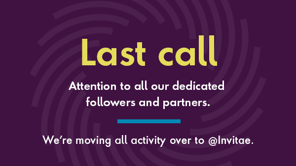 Last call! Attention to all our dedicated followers and partners. We’re moving all activity over to @invitae. Stay connected with the Inviate Ciitizen community by following us <a href="/Invitae/">Invitae</a>.