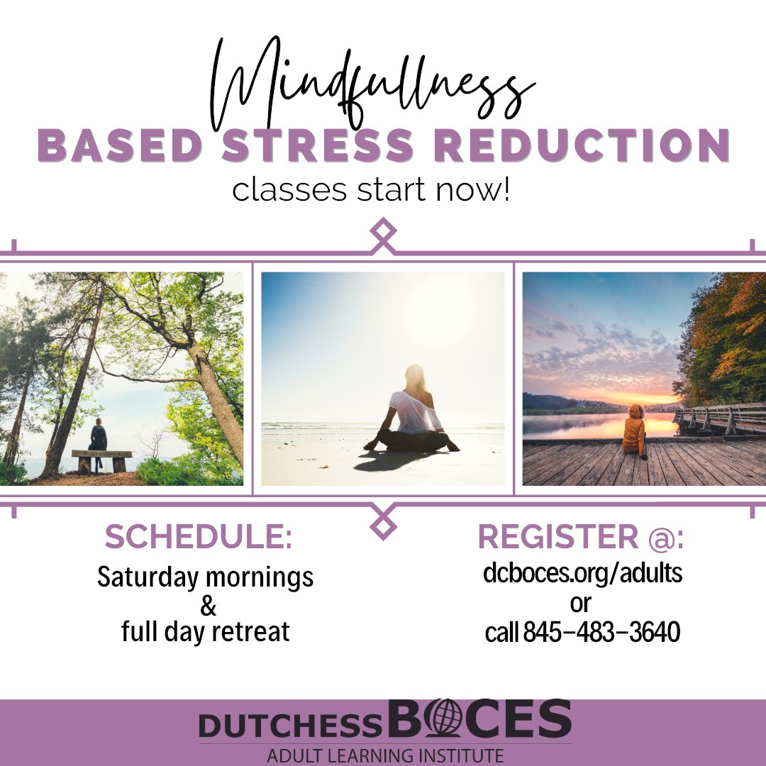 DutchessBOCES's tweet photo. Get Started! Adult &amp; Continuing Education, check out our Trades &amp; Occupational classes. Yoga, Auto, Mindfulness, Security guard and many more. Go to https://t.co/n9CQTD6DQi or call 845-483-3640 @nyslabor @BOCESofNYS  @DCRCOC @dutchessonestop https://t.co/TmFYvduDZT
