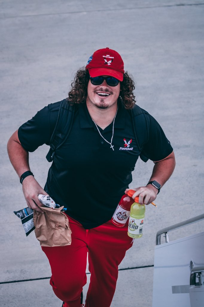 EWUFootball's tweet photo. Fueled by @jimmyjohns ✈️

Next Stop: Gainesville, FL

#GoEags https://t.co/Bryi7iURt7