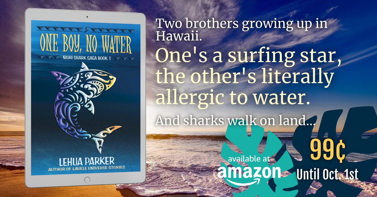 Come visit a Hawaii you never knew existed for only 99 cents. E komo mai! The waterʻs fine...

ow.ly/H3nA50KYuJU

#Hawaiistories #MGreads #YAreads #NiuhiSharkSaga #Neneawardnominee #realrep