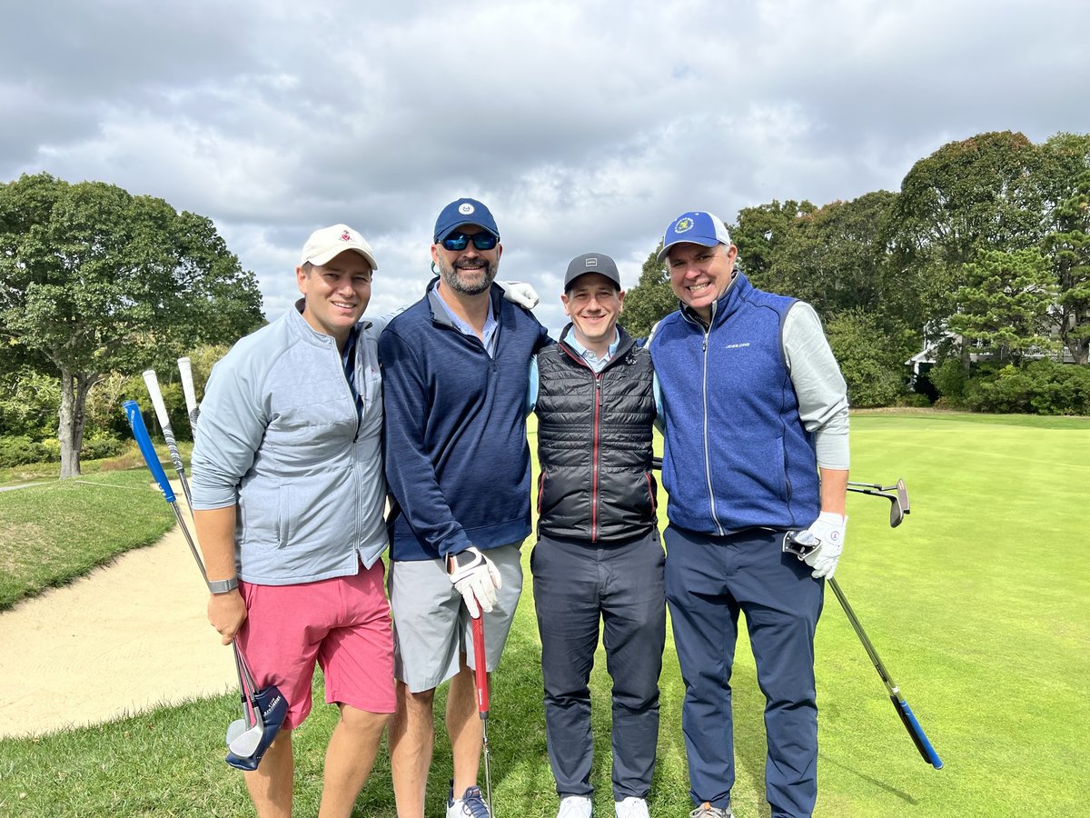 crossroads4kids's tweet photo. We were honored to host over 100 guests at the beautiful Wianno Club yesterday for our 10th Annual C5 New England Golf Classic! Thanks to the support of our Golf Classic sponsors, golfers, and auction donors and bidders, we exceeded our fundraising goal and raised almost $310K! https://t.co/YaeHDfSwYK
