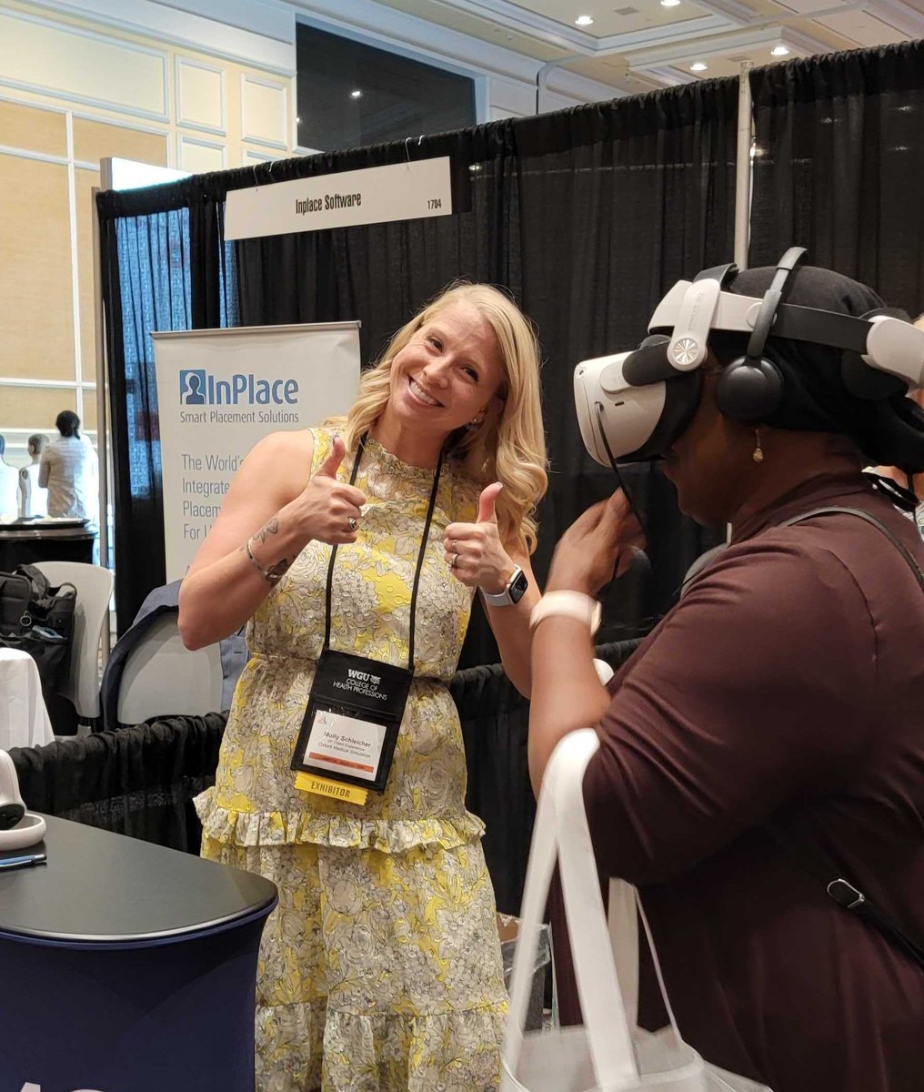 omsVRSim's tweet photo. Have you stopped by our booth at #NLNSummit22 yet?
There’s still time to get stuck into our amazing scenarios - we'll be at booth 1706 if you want to give OMS #vrsimulation a go! https://t.co/uSqwBvxFs5