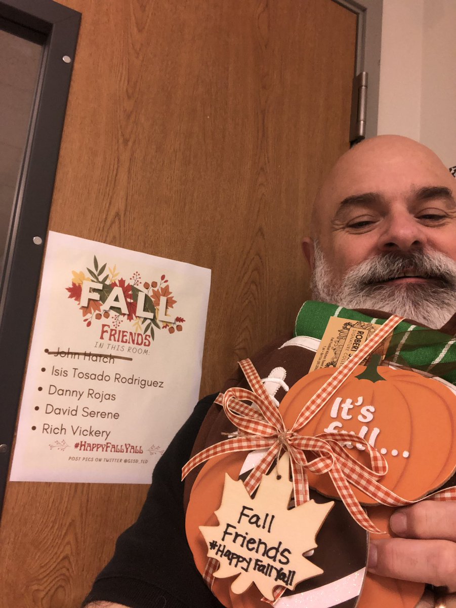 Hatch_2116's tweet photo. It’s Fall at the PDC! Thank you #FallFriends for the wonderful gifts! @gisd_TLD https://t.co/H1WZAR2bOb