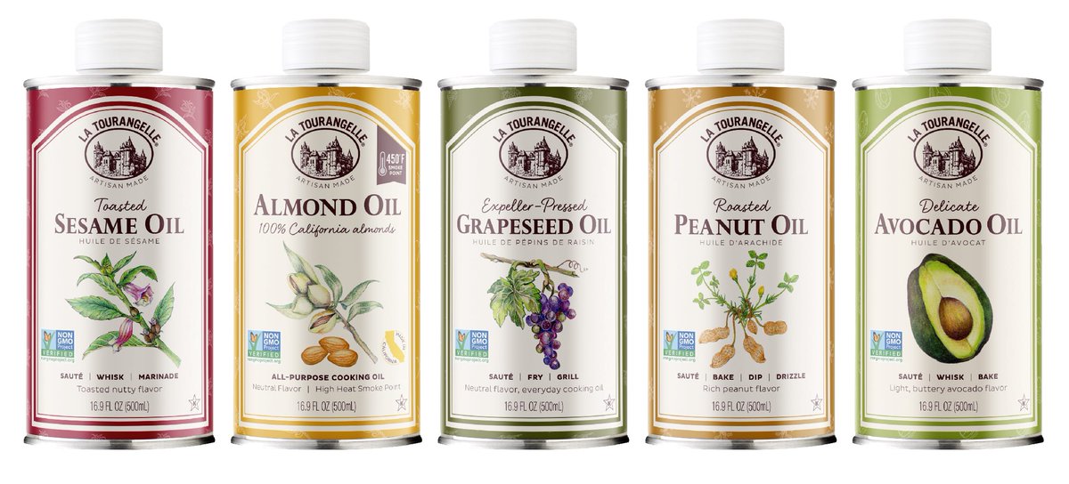 JennDavidDesign's tweet photo. How to Refresh Your Food Brand—check out the before and after of our iconic La Tourangelle design update! #food #foodpackaging #design #fooddesign #packagingdesign https://t.co/xDDzSCmuNG https://t.co/IFqpsViyom