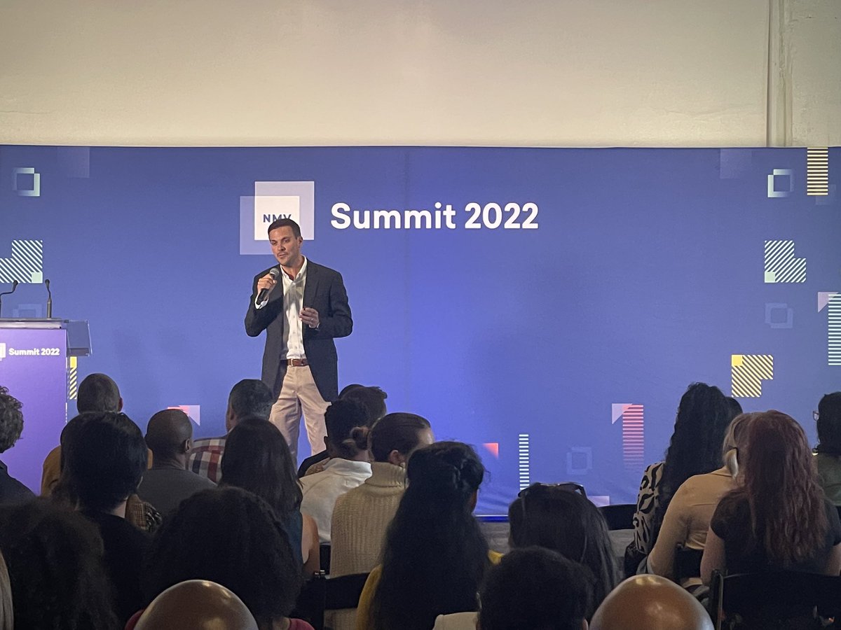 TweetGuyMark's tweet photo. Attended the #NMVSummit22 this week and am inspired by the incredible work that is happening to strengthen our democracy. It was an honor to share a bit about our progress at @RepdUSA.
Shout out to the @NewMediaVenture team for an amazing couple of days. Thanks y’all! https://t.co/cSsCor5gH5
