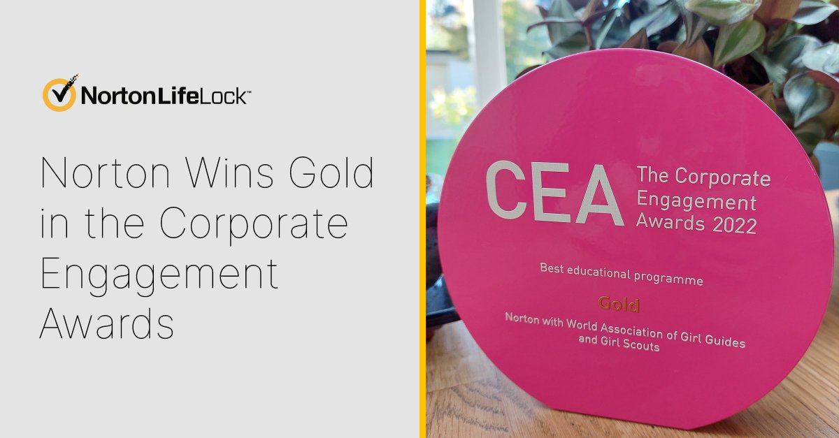 GenDigitalInc's tweet image. We are honored to share that we’ve won Gold in the 2022 @Corp_Engagement Best Educational Programme  recognizing the impact and innovation of our #SmartSurf Cyber Safety education program.

Learn more about our partnership with @wagggsworld: bit.ly/3Ckv8DS #CEAwards