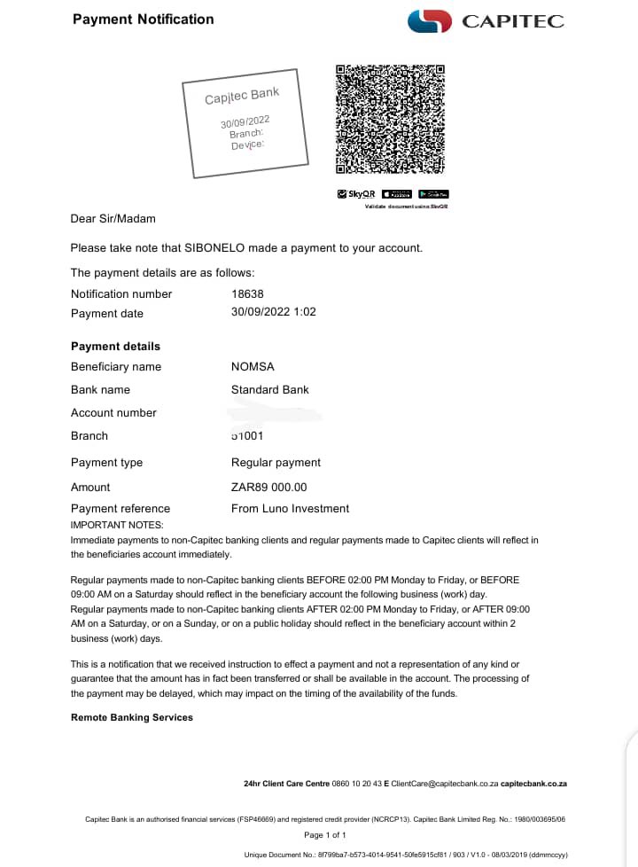 Nozipho_7's tweet photo. Hello, I can show you how to earn R40000 in 72 hours with R1500 capital without sending anyone money, but after receiving the profit you will pay me 5% of your profit
 Ask me how
 Only serious people #SouthAfrica https://t.co/yK7NIzooao