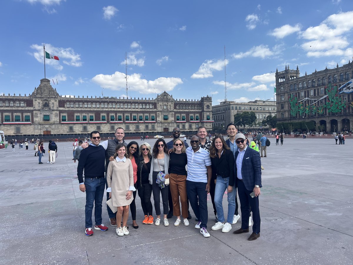 The #USMexico360 delegation spent the day yesterday touring the Templo Mayor Museum, visiting the Metropolitan Cathedral, and enjoying a toast for the #NorthCapitalForum at the Ministry of Foreign Affairs!