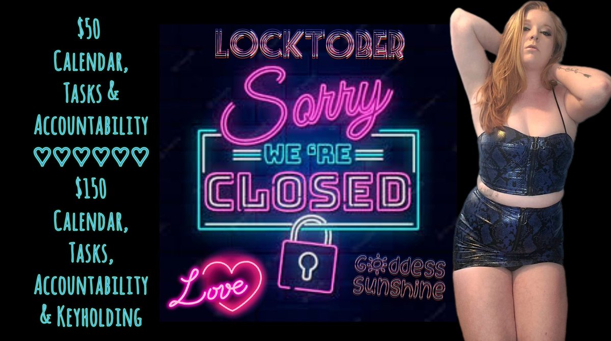 StrawberryxxSun's tweet photo. Let's get you caged up! 
Locked cocks for the win 🔐 
Last day to sign up without a penalty!!

$KaycSunshine 

findom femdom paypig finsub cuck humanatm finD findomme chastity finbrat tease denial humiliation dominatrix sph cbt cei whalesub domme beta https://t.co/IQmxu4Ccwz