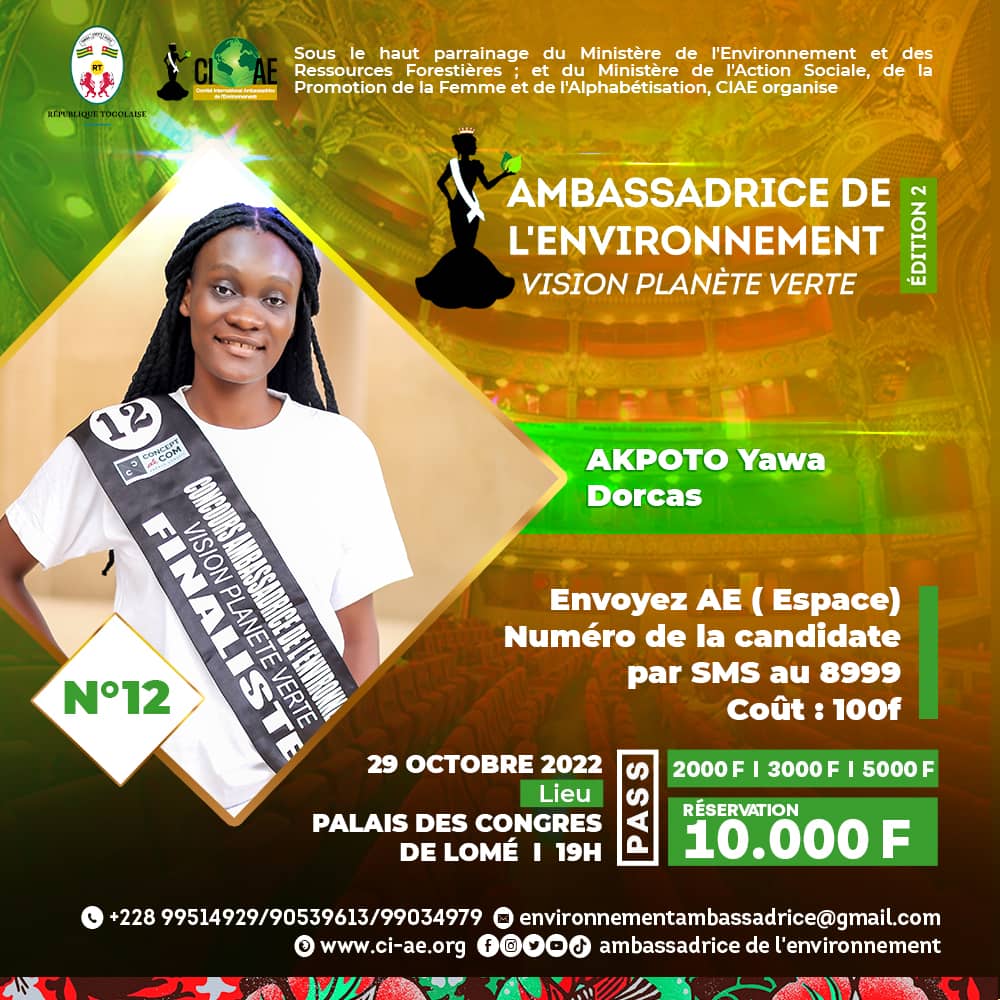 SamLessi's tweet photo. Qui de mieux pour prendre soin d'un foyer si ce n'est la femme ? Ici notre foyer est notre environnement ... Ensemble par vos voix allons soutenir cette fille en la soutenant sur les plateformes indiquées

#visionplanète
#environnementambassadrice
@IAAS_UL https://t.co/JibAHtQu8A