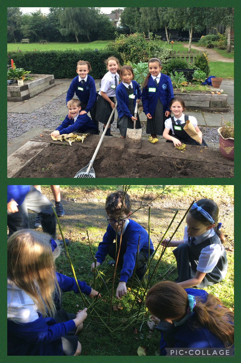 halewoodcofe's tweet photo. The children have loved getting outdoors and working on the allotments over the past few weeksβ¦ they even managed to harvest some vegetables they had grown. π₯ #OutdoorLearning #Sustainability #GrowToLearn https://t.co/5muOP7TaDY