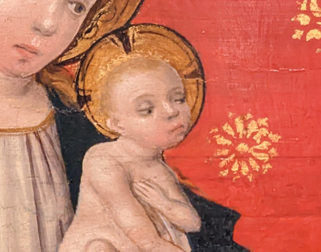 CNFannon's tweet photo. Real Stewie Griffin energy from baby Jesus in this one https://t.co/C01Qkz1EXU