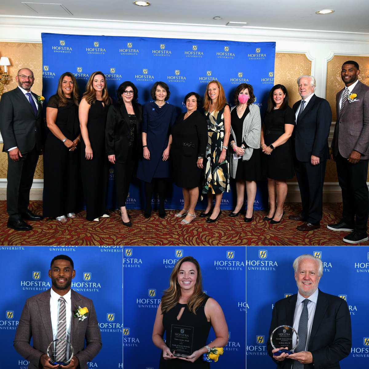 A big congratulations to everyone who was honored at yesterday’s <a href="/HofstraAlumni/">Hofstra Alumni</a> Awards Dinner. You make us proud! #SeptemberWelcome