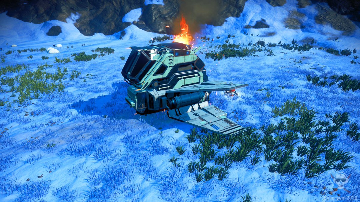 cyberpunk2350's tweet photo. Fire Fly #StarshipSaturdayNMS
Game: #NoManSky
Dev: #HelloGames
Date: 2021 11 24
Ver: 3.73 Frontiers
Plat: #Steam
@NoMansSky
@HelloGames
#NoMansSkyFrontiers
#NoMansSky2021
#NMS
#NoMansSkyCommunity
#NoMansSkyPhotography
#InGamePhotography
#VirtualPhotography
#NMSPC
#NMSSteam https://t.co/9LZcjvwa3X