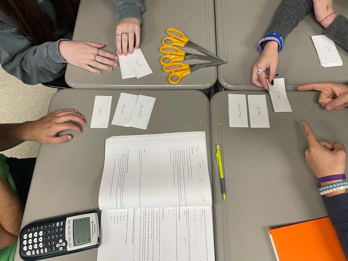 Log wars with Precalc!! #whpantherpride