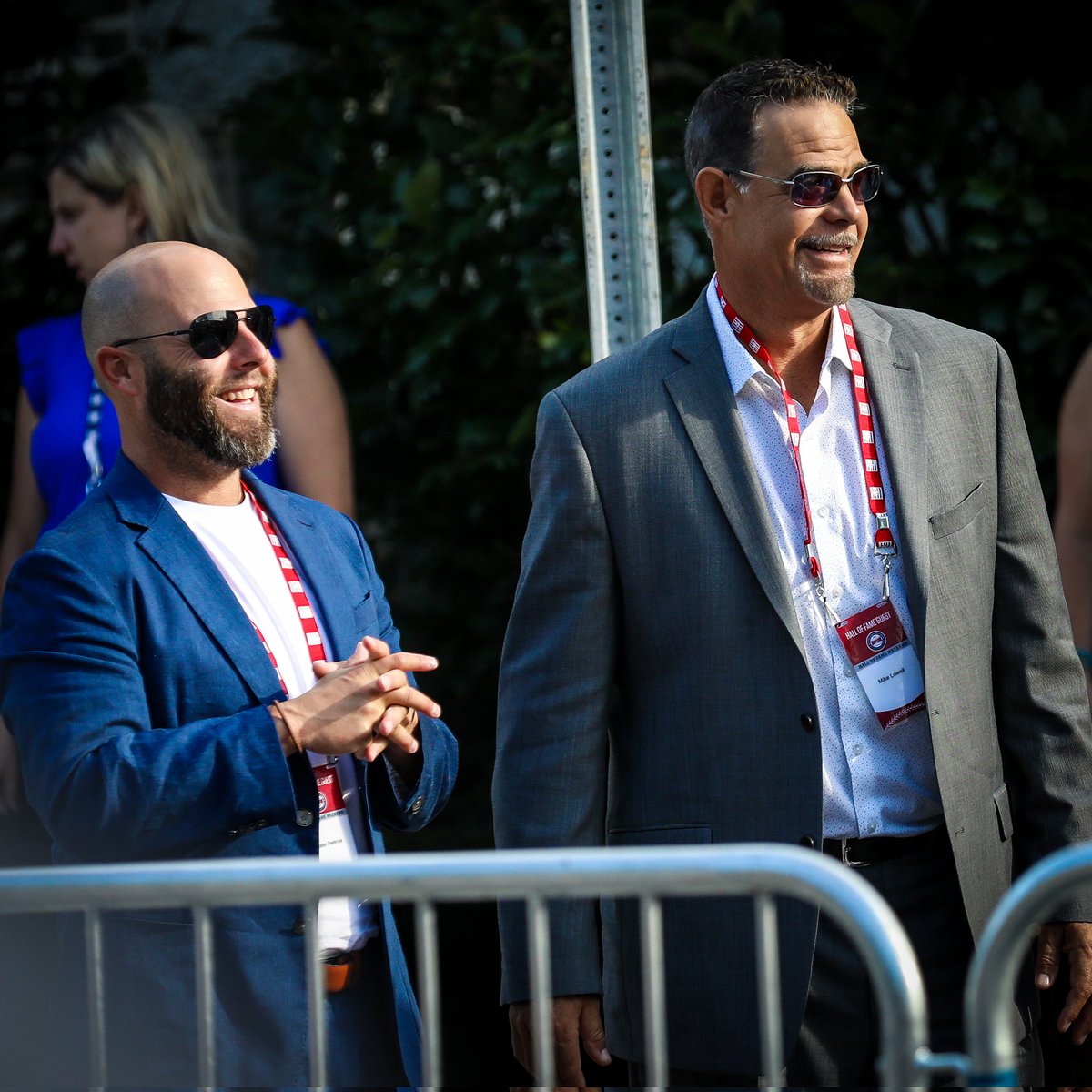 9thgradecommie's tweet photo. I went to the @baseballhall Induction weekend this year and took a ton of photos (that I've slacked on posting and am now trying to rectify). Here are a few of the former @RedSox that were in attendance at the Parade of Legends. https://t.co/NKEav8Yn9K