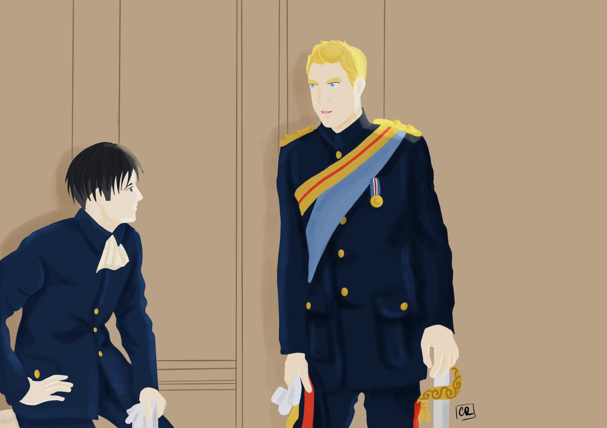 chica_rockbell's tweet photo. Erwin and Levi ❤️ This is how I imagine them in my favorite fanfic, "Lend me your Summer"

Hope you like it!

#eruri #erwin #levi #erwinsmith #leviakerman #attackontitan https://t.co/9UVJYLz1AK