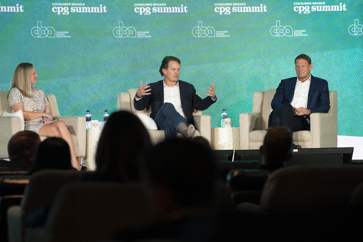 consumerbrands's tweet photo. .@Walmart U.S. CEO John Furner and Chief Merchandising Officer Charles Redfield joined the #CPGsummit hours after being in Florida and donating $1.5 million to the Florida Disaster Fund, part of a $6 million commitment to #HurricaneIan relief. https://t.co/NJE7Lu1CSl https://t.co/FI69vhx1jS