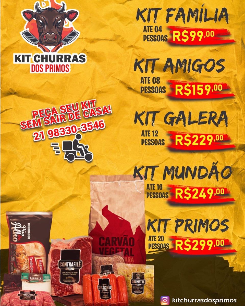 RealLucasAraujo's tweet photo. Sexxxxtou 🔥
Chama no KitChurrasco, carnes temperadas e cortadas, praticidade é o nome
Entrega grátis para toda ZONA NORTE 📍 https://t.co/tv0jPbV1Dj