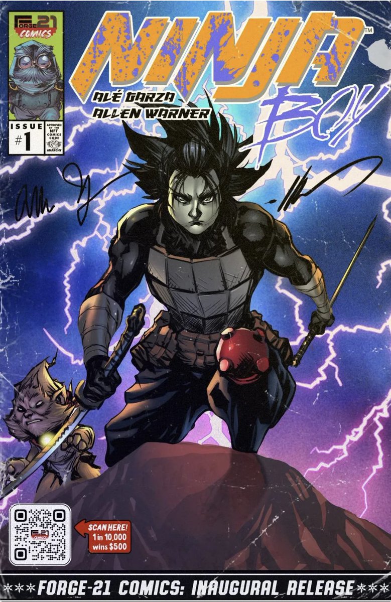 Who’s going to mint a cover to unlock their readable comic book? I know I wouldn’t want to get in on this project late!⏰

Just look at how beautiful the details on cover #1 are🔥

Comics.forge-21.com/issue-1

#NFT #crypto #cryptos #nftmint #nftart #comicbook #comic