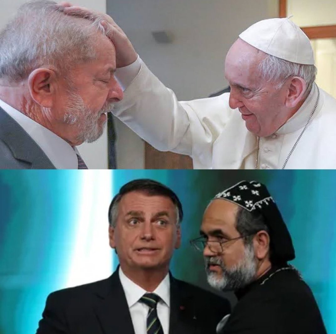 Ruiva51331374's tweet photo. 2 falsos cristão Bolsonaro e o tal kelmon  #PadreDeFestaJunina https://t.co/PN5xYsNymL