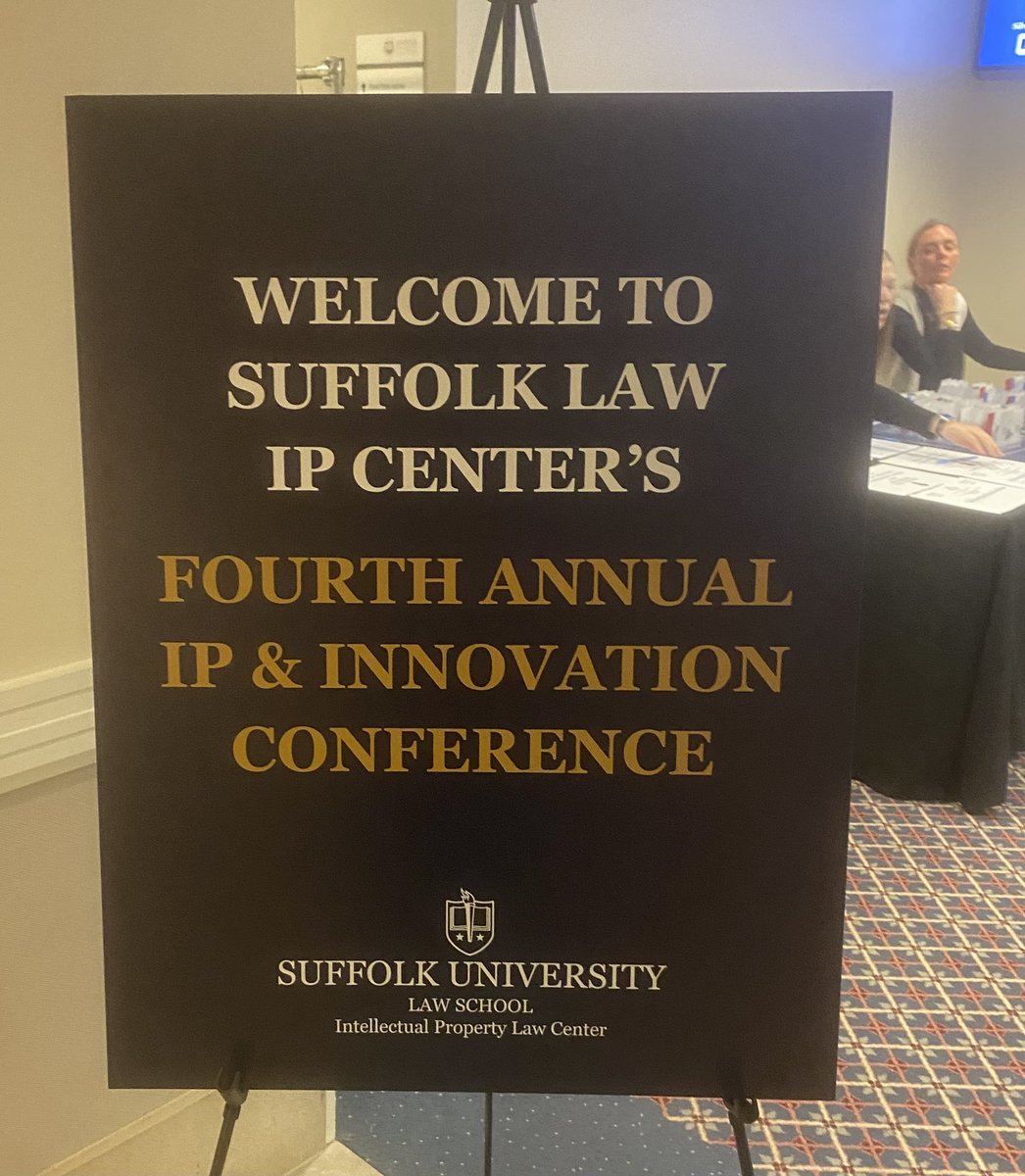 Suffolk Law IP Center tweet media