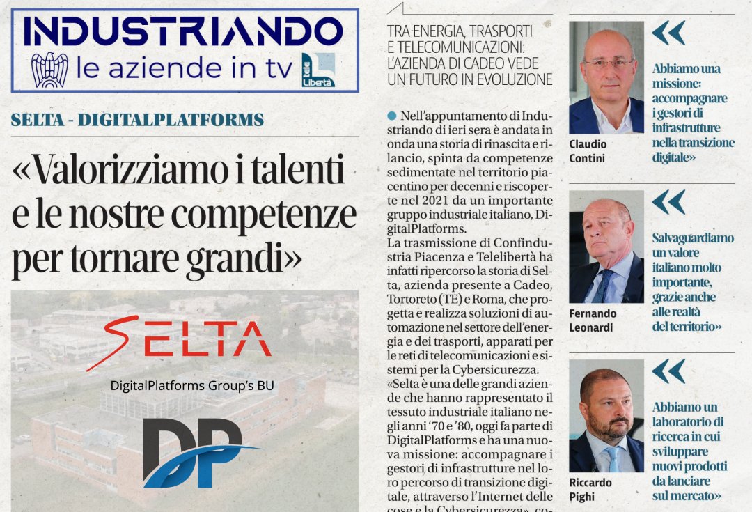 SELTA - BU of DigitalPlatforms S.p.A. tweet media