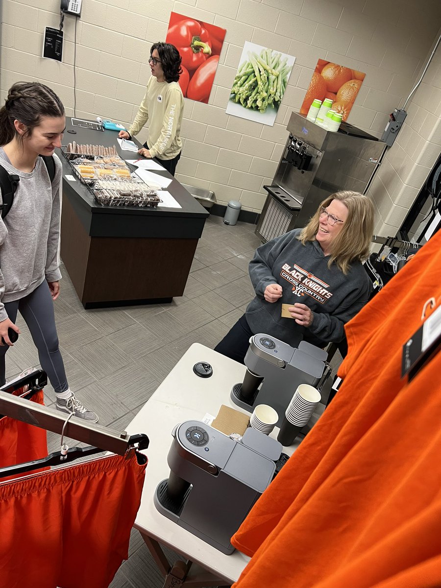 MrOstranderBHS's tweet photo. The Knight’s Den school store was already hoppin’ this morning as students were grabbing coffee, breakfast items, and Belding gear. Love this real-world learning opportunity for our kids! #EveryKnightMatters #BNextLevel https://t.co/Al9Oe0Ci8o