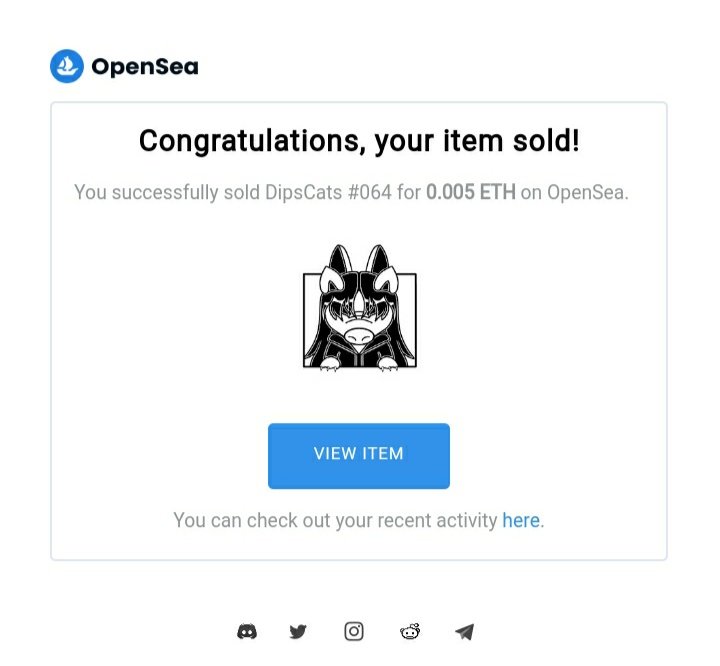 🚨SOLD🚨
The DipsCats #64 (Amanda Cat)  Adopted By <a href="/ValyaShink/">Valya Shink 🩶</a> 🔥🔥
And Welcome To DipsCats Gang
Please Guys Follow And Support <a href="/ValyaShink/">Valya Shink 🩶</a> 🔥🔥
Other Items
opensea.io/collection/dip…
#NFTs #NFT #NFTCommunity #CactusBoom #nftcollectors