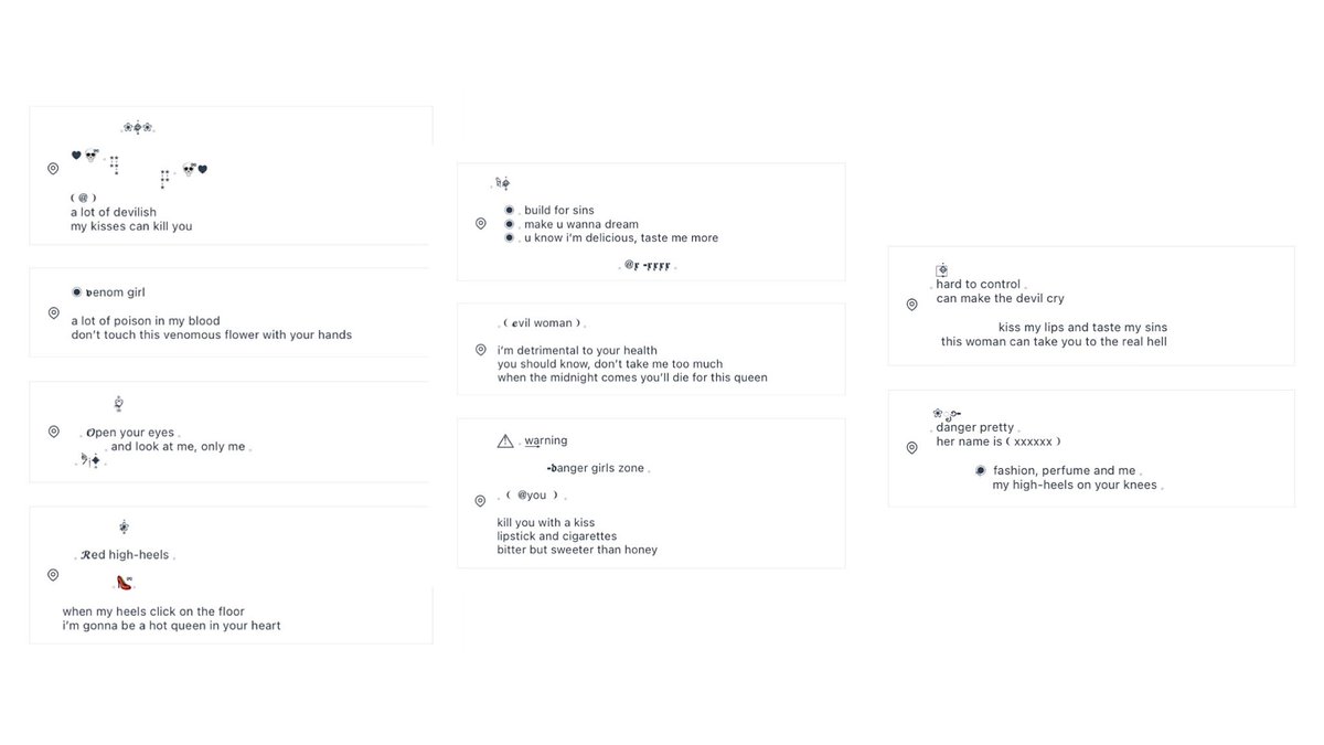 gdesinhell's tweet photo. ⠀⠀
⠀       𓈒 flowing slowly through your veins 𓈒

𓈒 ╺ 1 set , 6 baht ( 12 works )
𓈒 ╺ 2 set or all , 10 baht ( 24 works )
𓈒 ╺ mention 1 (girl) , 2 (boy) or all
𓈒 ╺ can edit @̶ , emoji , “you/girl/boy/man/woman/xxxxxx” in these form
𓈒 ╺ can mention until i close https://t.co/vzRwCjQShM