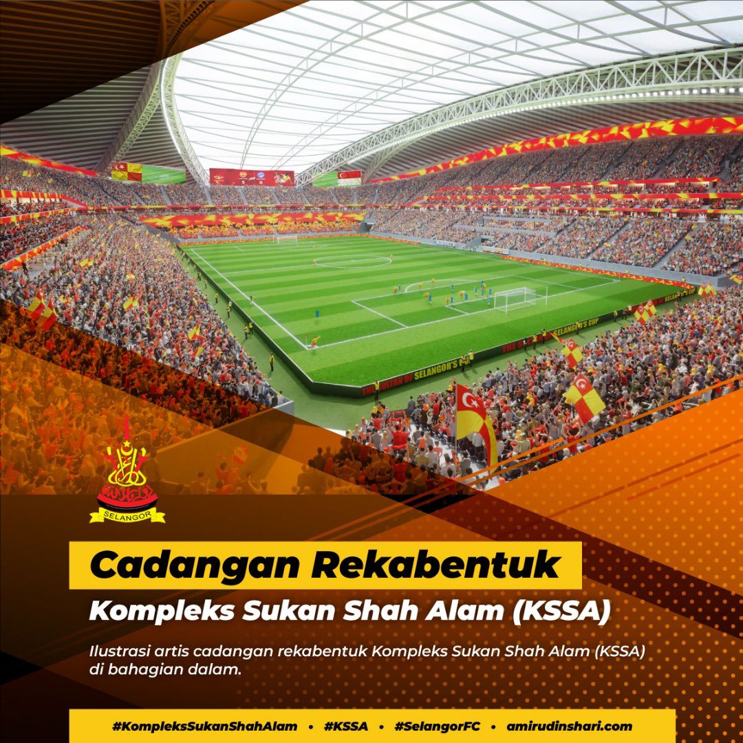 AmirudinShari's tweet photo. Petang tadi telah berlangsung taklimat berkenaan cadangan pembangunan Kompleks Sukan Shah Alam. Cadangan rekabentuk telah dibentang. Orang ramai digalakkan menghantar maklumbalas menerusi emel kssa.maklumbalas@gmail.com . Satu pameran akan dibuat beserta model rekabentuk tersebut https://t.co/7YPbbsvT9v