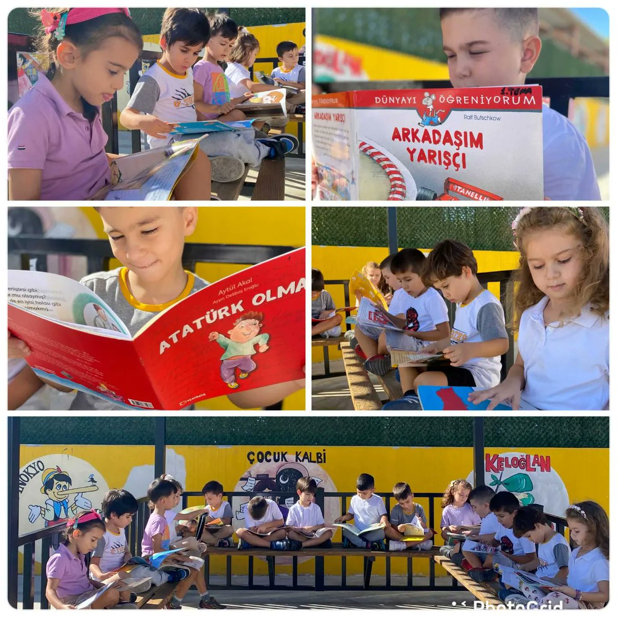 UOCalli's tweet photo. Okul Öncesi gruplarımız Görsel Okuma etkinliklerimizde inceleme,araştırma, kitapları birbirleriyle değiştirerek paylaşma becerilerini geliştirmektedirler. #UğurluOlmak https://t.co/qg47gd1MbQ