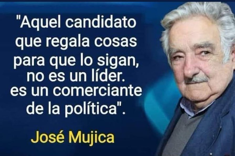 MicaelaDeJ's tweet photo. Pepe Mujica volvió a hablar de Cristina y el Kirchnerismo 
Ahhh no lo dijo específicamente x ella?
Aplica igual
TUGO ✌️ https://t.co/HDMqe4Ipdl