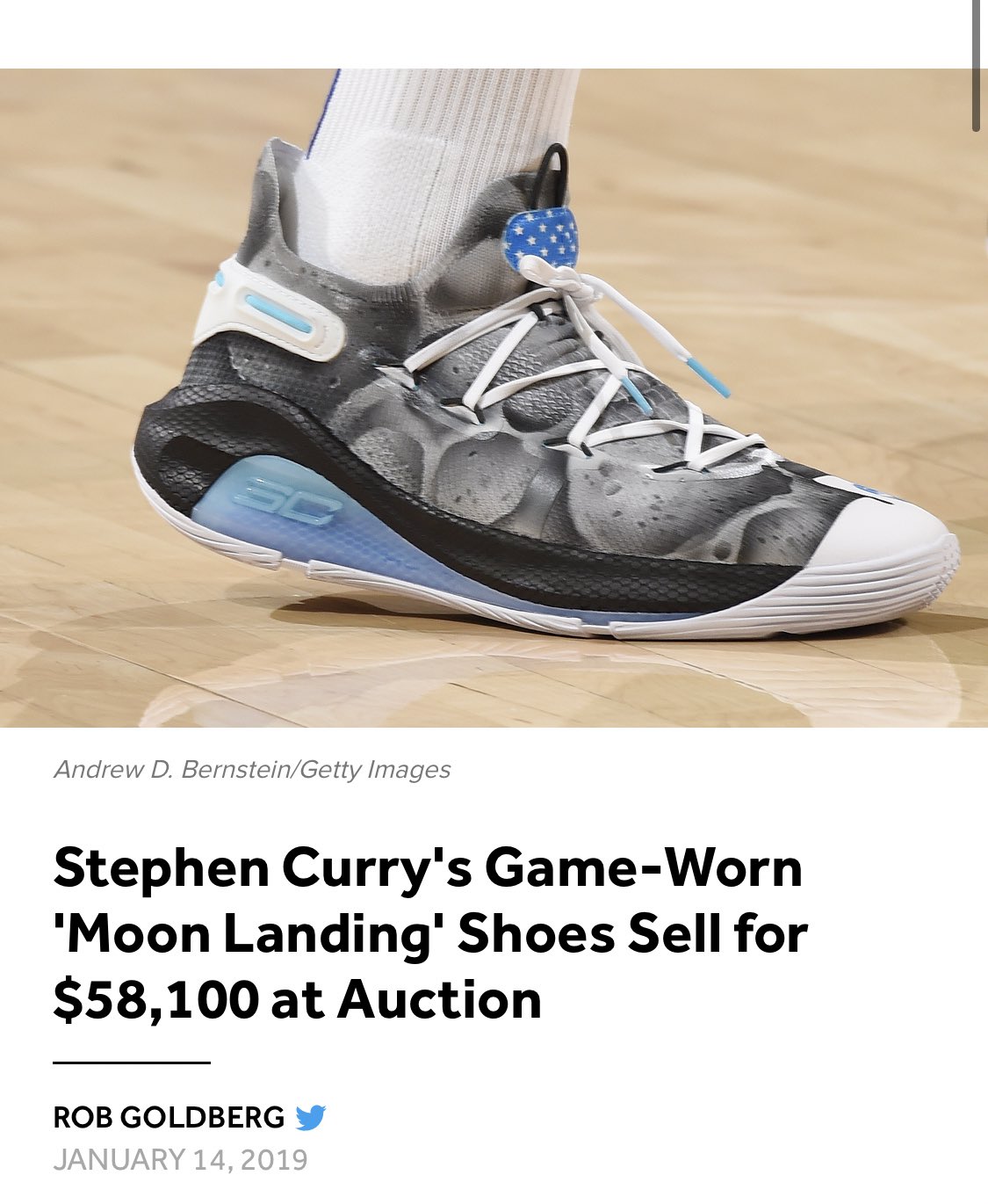 Curry 5 moon clearance landing