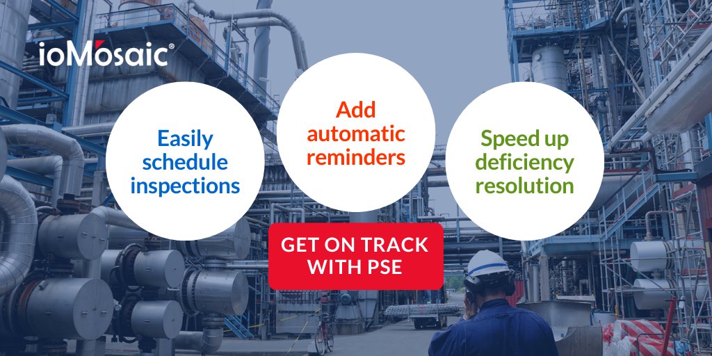 ioMosaic's tweet image. Learn more about Process Safety Enterprise® software that can optimize your Asset Integrity program for operations and life extension. bit.ly/3CHBNG2 
#ProcessSafetySoftware #AssetIntegrity